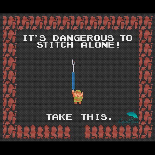 It's Dangerous to Stitch Alone!