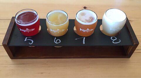 Smithers Brewing flight