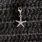 Starfish_antique silver_yarn swatch